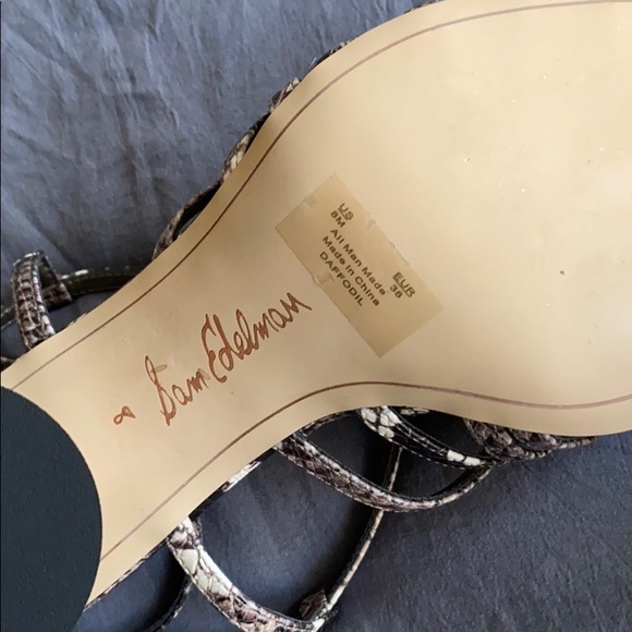 Sam Edelman Strappy Heel Sandal - Picture 15 of 16